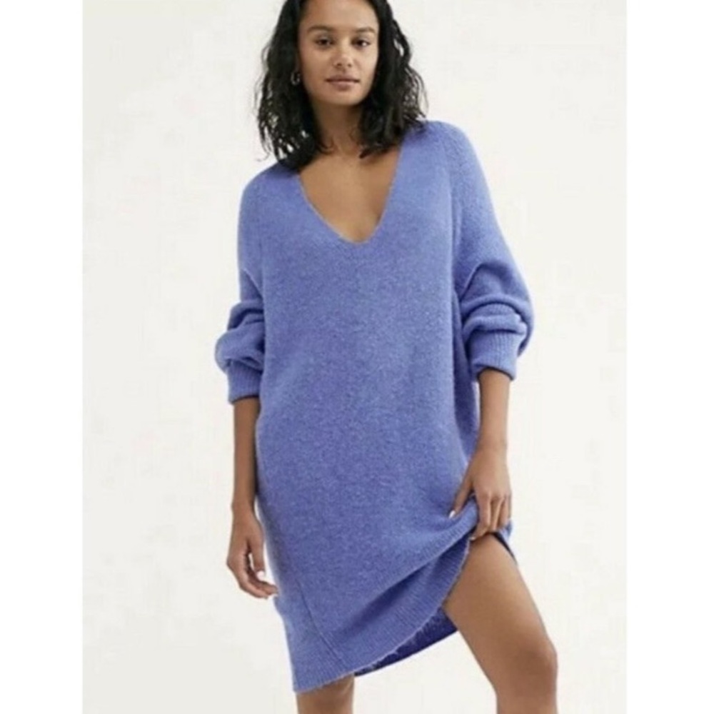 NWT Free People Longline Tunic Sweater Dress Small